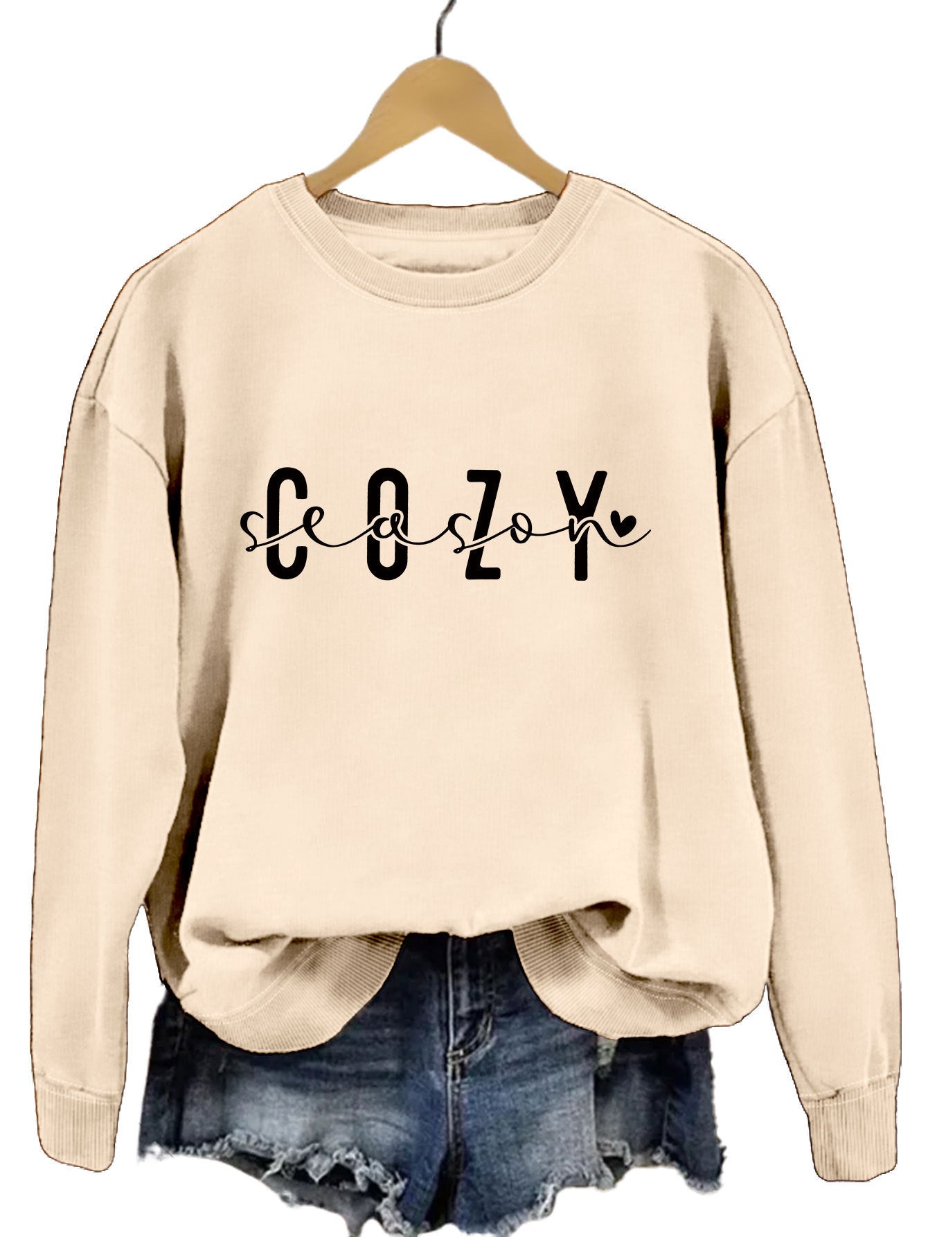 Cozy Season Long Sleeve All-match Sweater