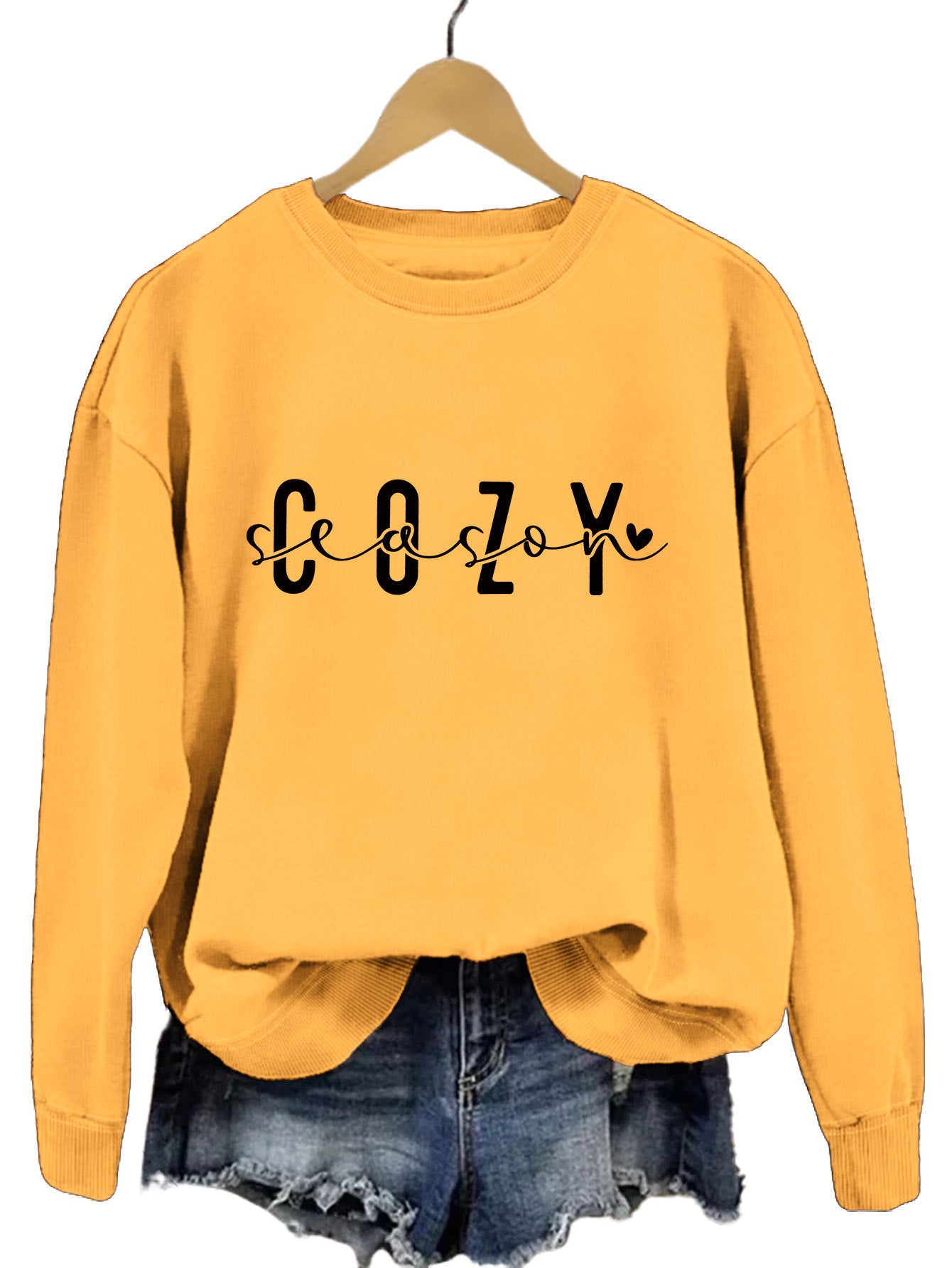 Cozy Season Long Sleeve All-match Sweater